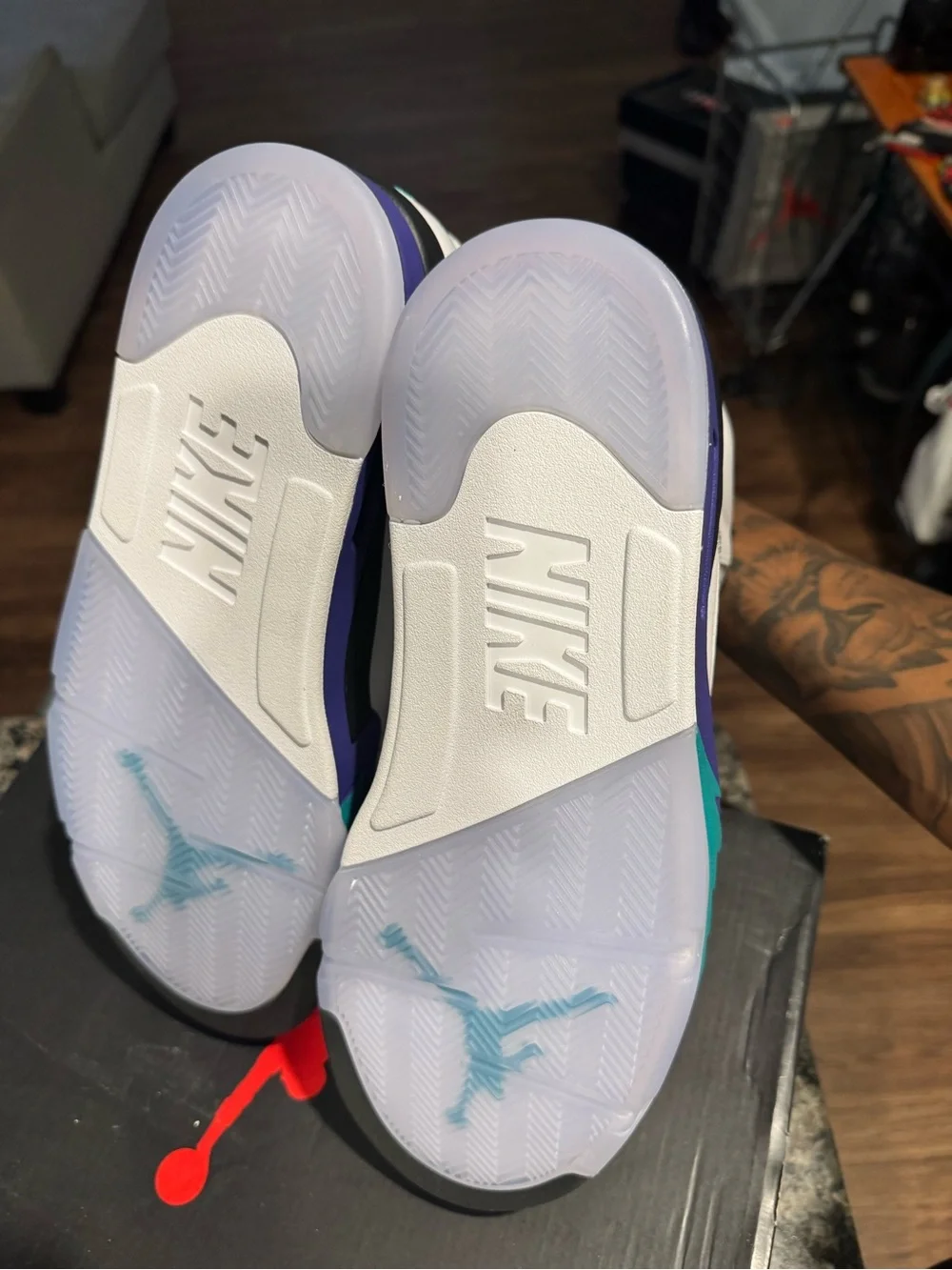 Mens Nike Jordan “ Grape 5s”